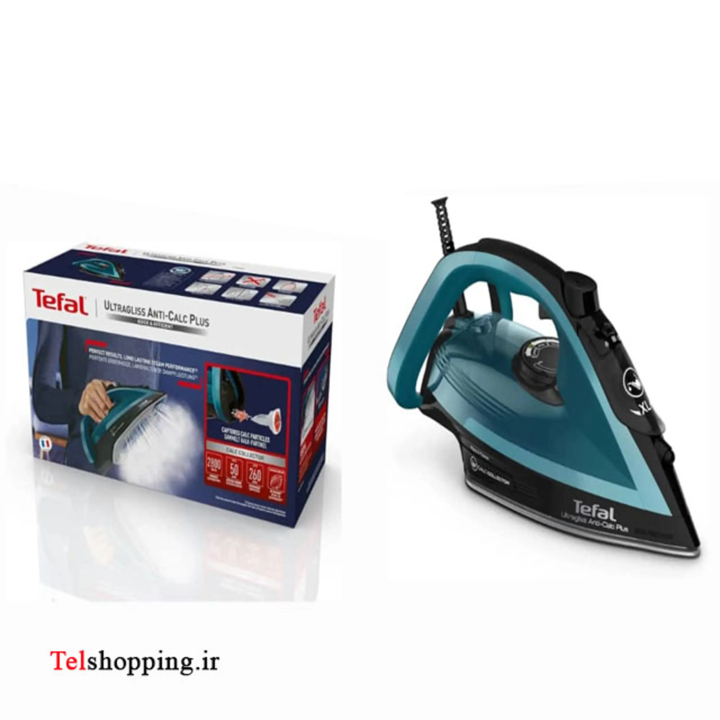 اتو بخار تفال مدل FV 6832